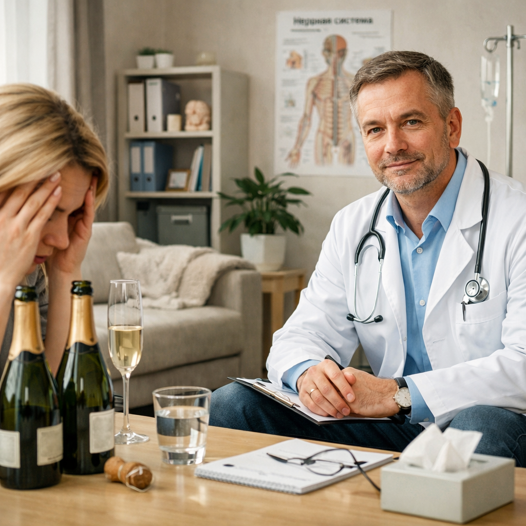 Можно ли уйти в запой с шампанского и как выйти из него?