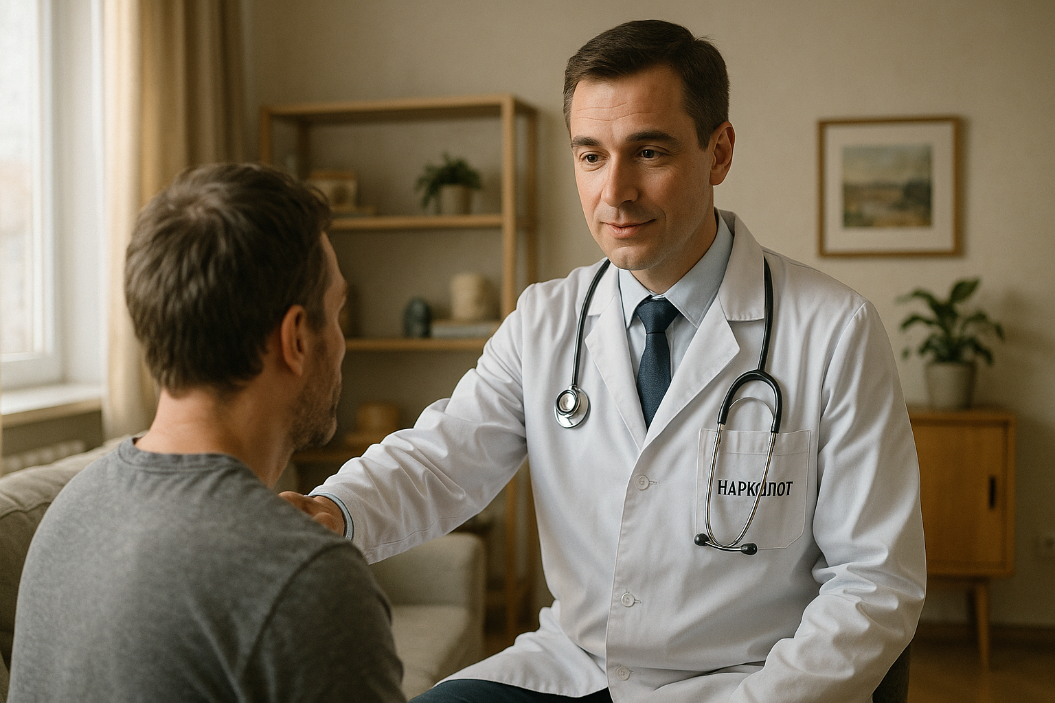Прием нарколога на дому